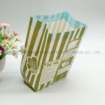 Eco Friendly Moisture Proof Paper Popcorn Pizza Sandwich Bags