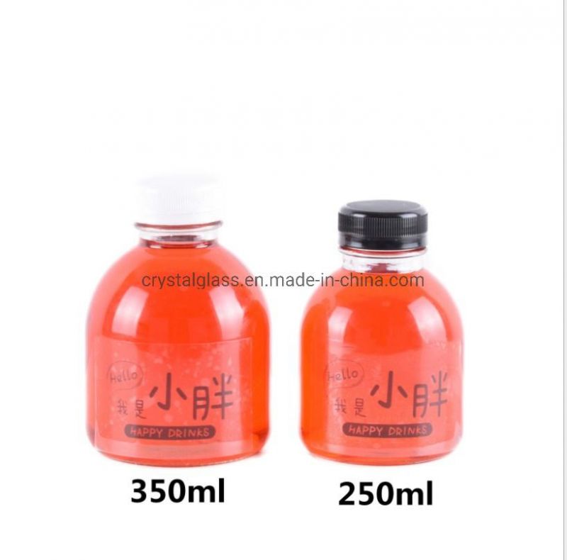 250ml Glass Cola/Soda Water/Cocktail/Juice Beverage Bottle