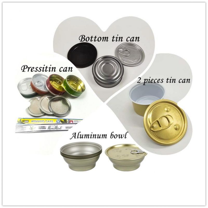 Chinese Manufacturers 100ml Pressitin Tin Cans Tuna Packaging Cans Metal Cans