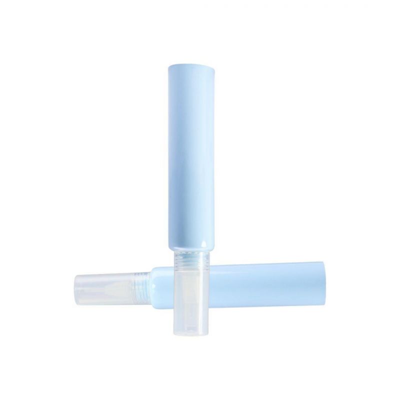 Packaging Plastic Tube with Soft Silica Rubber Gel Spatula Tip