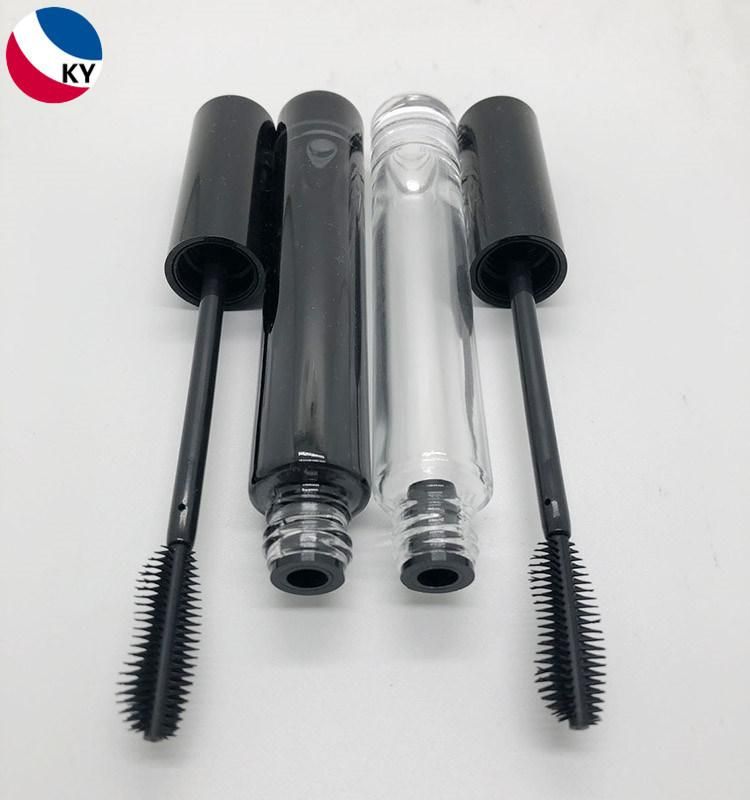 10ml Mascara Container Empty Black Glass Mascara Bottle Packaging