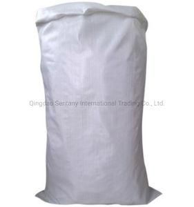 China 2021 Hot Selling White Plastic PP Woven Bag for Rice Wheat Cereal