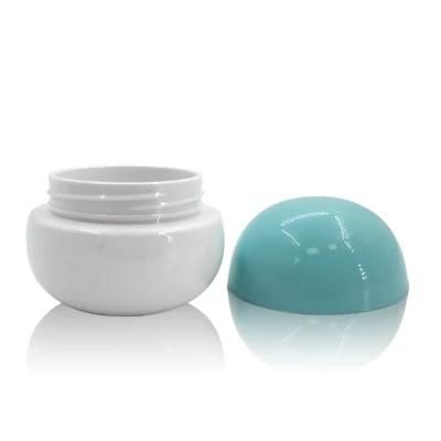 Colorful Round Plastic Cream Jar for Skin Care