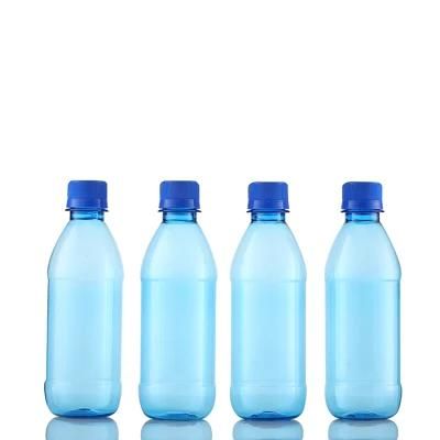 300ml Transparent Pet Mineral Water Drink Bottle with PP Cap