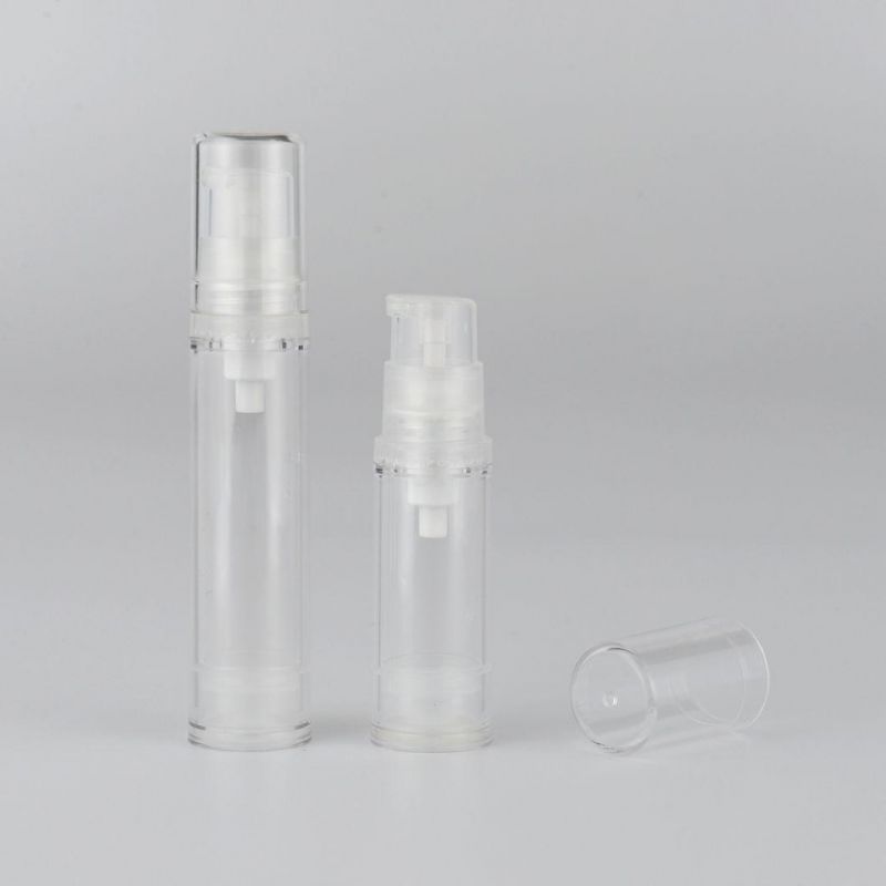 5ml 10ml 12ml 15ml Empty Plastic Clear Perfume Bottles with Sprayer Pump Transparent Press Pump