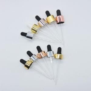 Wholesales 20/400 Black Plastic Dropper for Oil Bottle 30ml