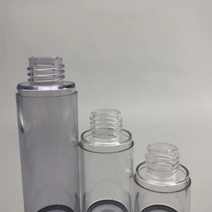 15ml 30ml 50ml as Black Plastic /UV Coating Vacuum Lotion Bottle