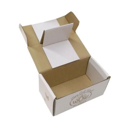 Custom Corrugated Colored Printing Grey Boxes Tuck Mailer Set Top Paper Box Packaging and Shipping Carton Wholesale