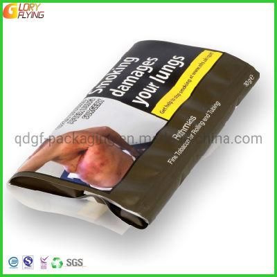 Hand Rolling Smell Proof Bag with Zipper/ Plastic Tobacco Packaging Supplier From China