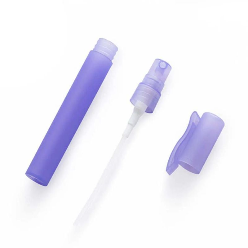 Wholesale 5ml 8ml 10ml Mini Pen Spray Bottle PP Plastic Perfume Bottle with Sprayer
