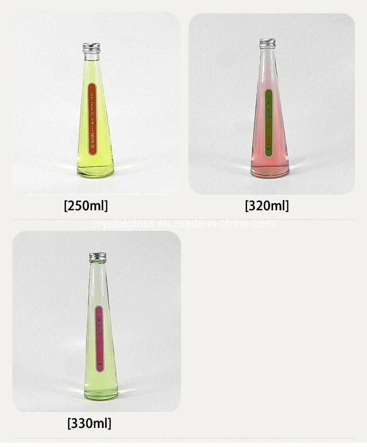 Glass Bottle for Water, Juice, Milk, Coffee, Iced Tea