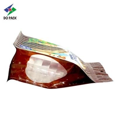 Dq Pack High Quality Date Packaging Pouch Plastic Seal Stand up Packaging Bags for Nut Biscuit Photo Chip