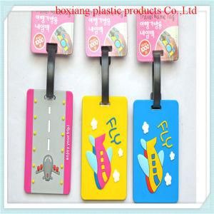 Superman Pattern Soft PVC Luggage Tag