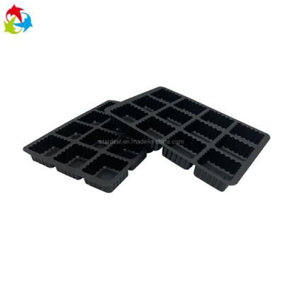 Manufacturers Custom Black Cake Blister Packaging with Cavities