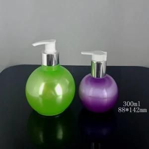 Christmas Gift Pocket Empty Plastic Clear Perfume Bottles 300ml Cheap Ball Shape Pet Bottles