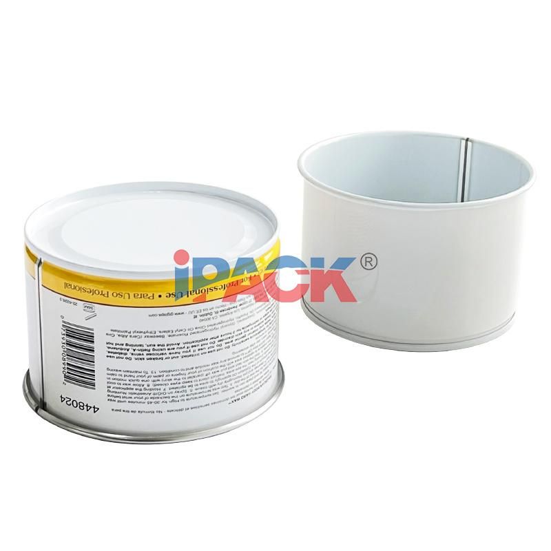 964#Wholesale Non-Standard Edge Curl Empty Round Can