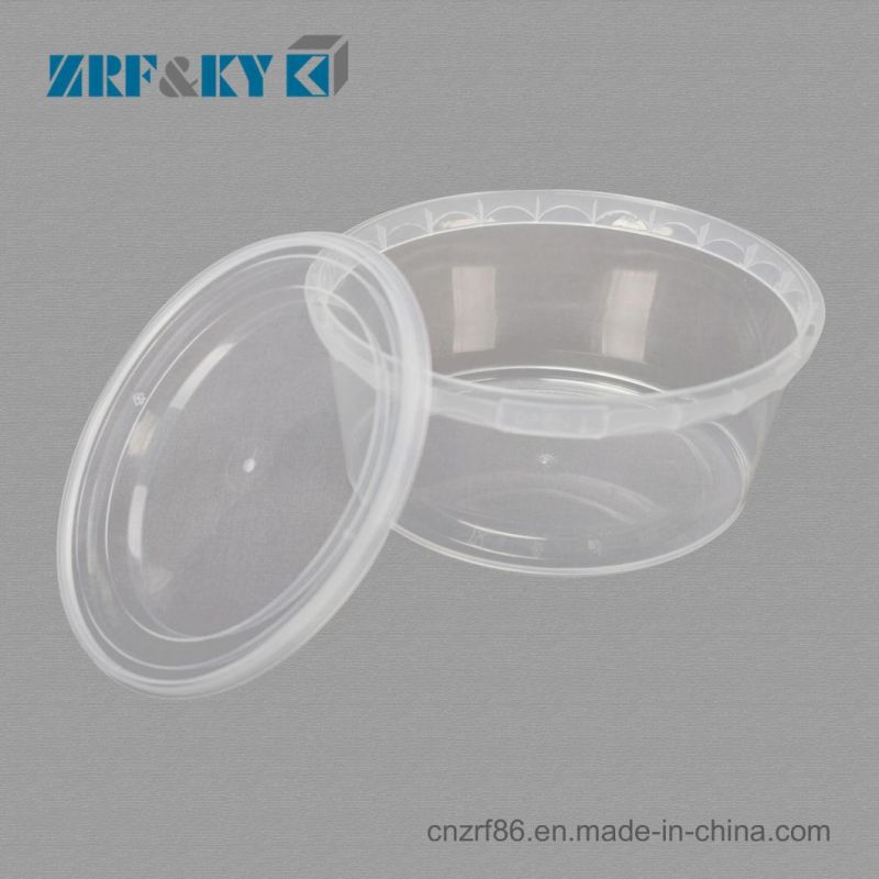 Custom Various Sizes PP Plastic Food Container Carrier Free BPA Lunch Box Plastic Meal Prep Containers