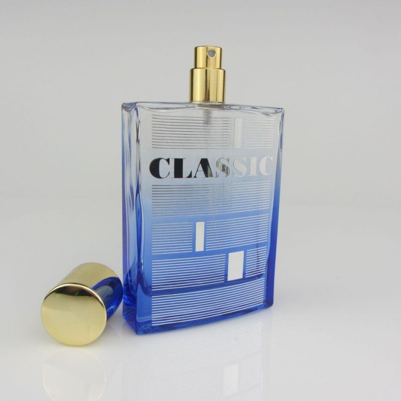 Custom Colored Perfume Bottle 100ml Glass Perfume Bottle