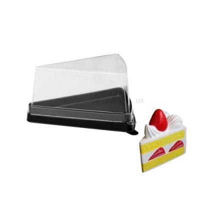 Clear Pet Triangle Plastic Individual Cake Slice Box