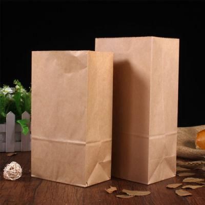 Bread French Fries Packagings Craft Food Roast Chicken Paper Bag