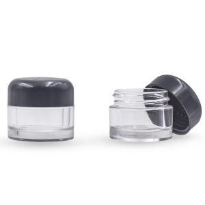 10g Plastic Cream Jar Travel Sample Sack Clear Cosmetic Bottle