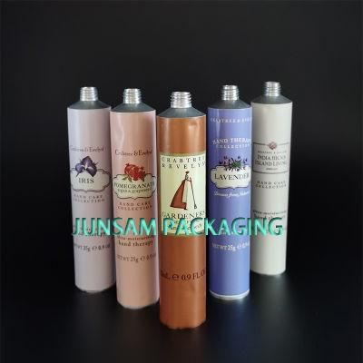 Aluminium Collapsible Tube Highest Purity Max 6 Color Offset Printing Pharmaceutical Ointment Soft Metal Packaging