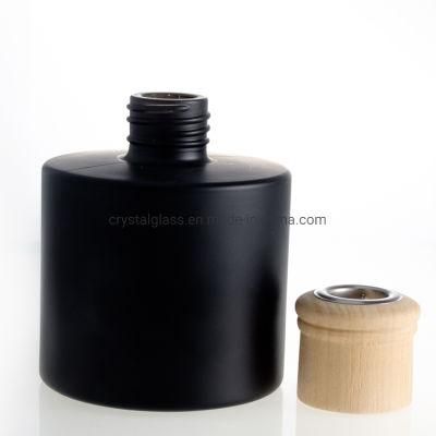 100ml Customized Empty Flat Round Glass Aromatherapy Diffuser Bottle