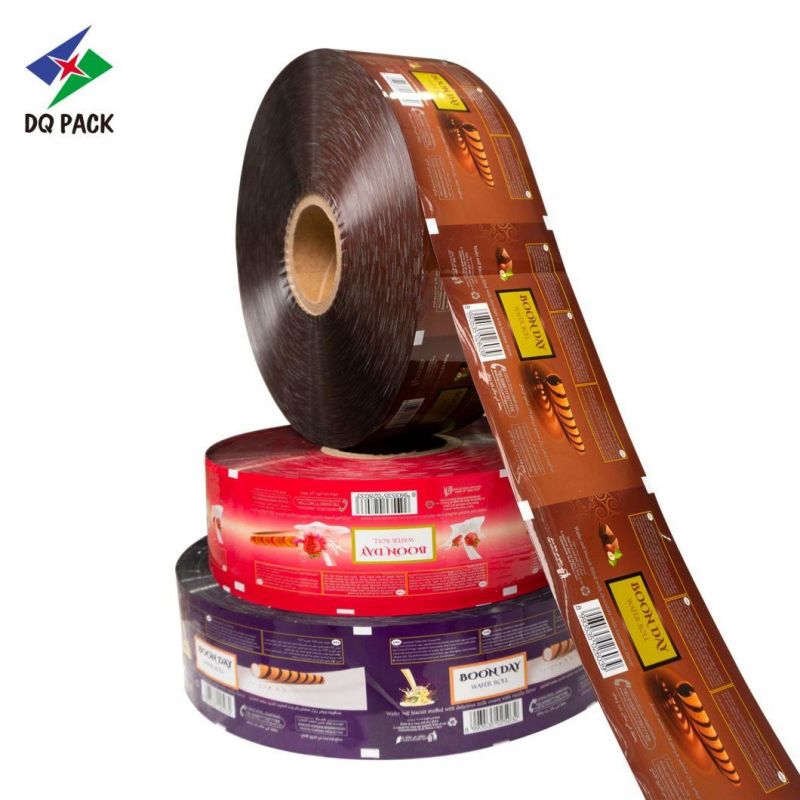 Plastic Film Honey Roll Film Packaging Roll Stock Fill in with Honey