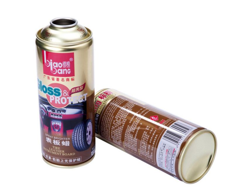 Cylinder Metal Aerosol Cans Lubricating Oil Tin Cans