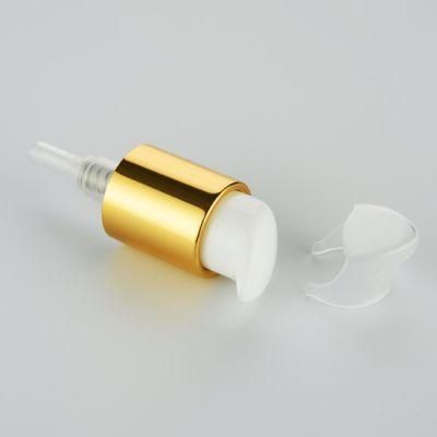 24/410 24mm Gold Plastic Lotion Treatment Pump for Cosmetic Cream