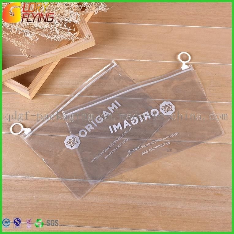 EVA Biodegradable Slider Zipper Bag PVC Pouch Plastic Packaging