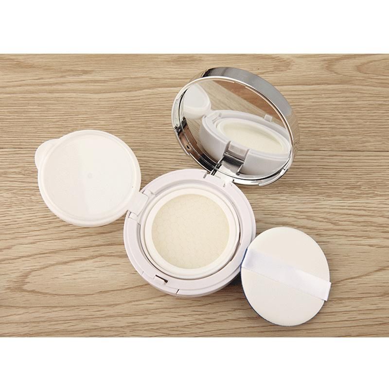 Hot Sale Bb Air Cushion Case White Round Air Cushion Foundation Case Cushion Foundation Packaging Case Bb Cream Container