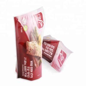 Resealable High Barrier Food Grade Three Side Sealed Eco Food Plastic Packaging Bags