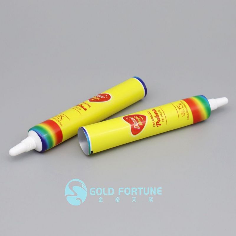 Collapsible Aluminum Tube RTV Silicone Packaging Aluminium Tube Manufacturer