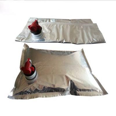 2L 3L 5L 10L 20L Bib Bag in Box for Hot Coffee Packaging with Valve