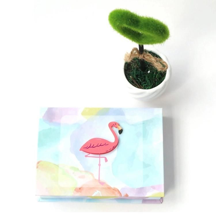 China Wholesale High Quality Custom Made Cardboard Hardcover Magnetic Gift Flamingo Box