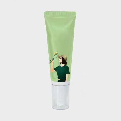 Customized Bb Cream Aluminum Plastic Laminated Airless Pumptube Packaging Foundation Tube