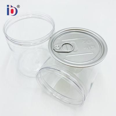 Kaixin Clear Bottle Pet Container Plastic Jar Clear Container Jar