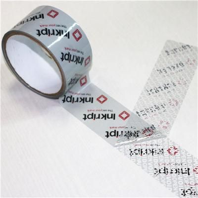 Tamper Evident Security Packaging Tape &quot; Opened Void&quot; Message If Removed