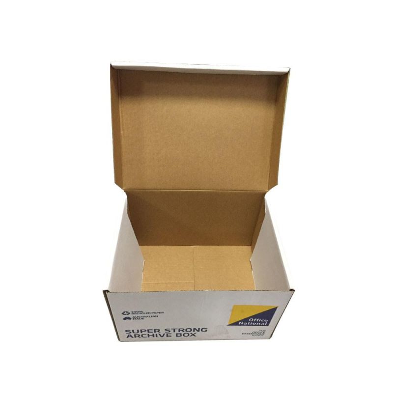 Durable Heavy Duty Cardboard Archive Box