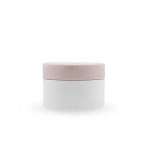 Customizd Color Screw Cap Plastic Cream Jar Cosmetic Packaging