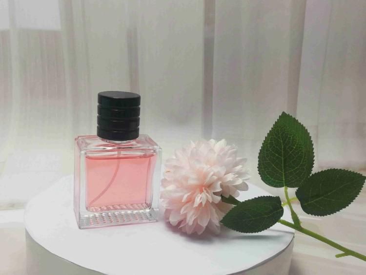 ODM Cosmetics Logo Printing Glass Clear Spray Perfume Bottle Cosmetic Packaging