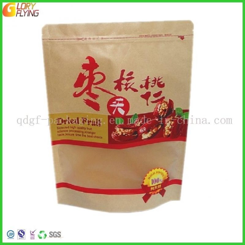 Stand up Pouch Plastic Food Packaging Zipper Bag China Factory