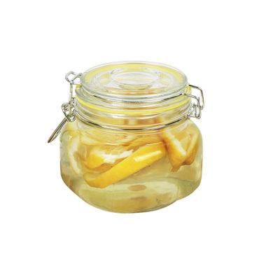 House Kitchen Multi Choice Storage Containers With Airtight 200 Ml 300 Ml 500 Ml Jar Glass
