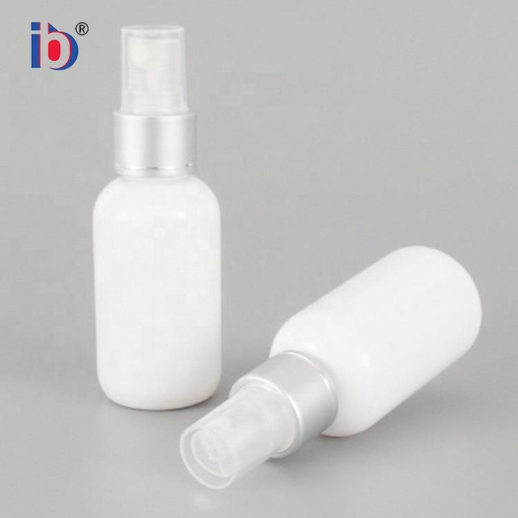 Kaixin White Color Round Plastic Cosmetic Bottle