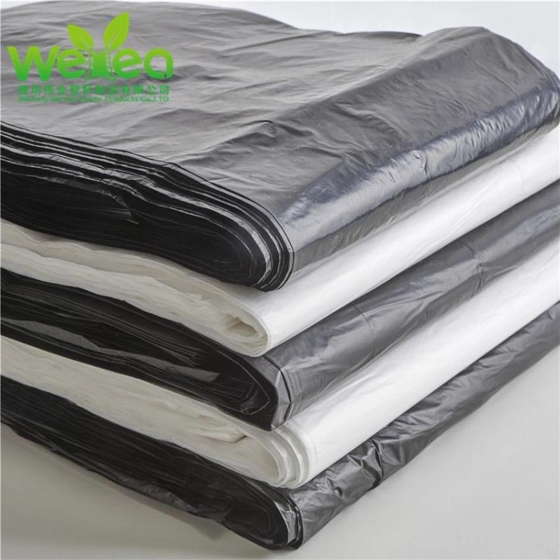 Factory Wholesale Eco Black Disposable Plastic Garbage Bag Plastic Bags