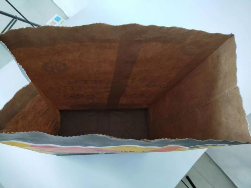 4kg 5kg 11lbs Kraft Paper Bag for Hardwood Lump Charcoal Paper Bag Coal Briquette Packaging Bag