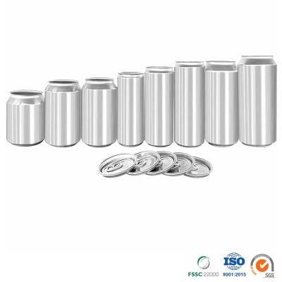 High Quality 2 Pieces Energy Drink Epoxy or Bpani Lining Standard 355ml 12oz Aluminum Can