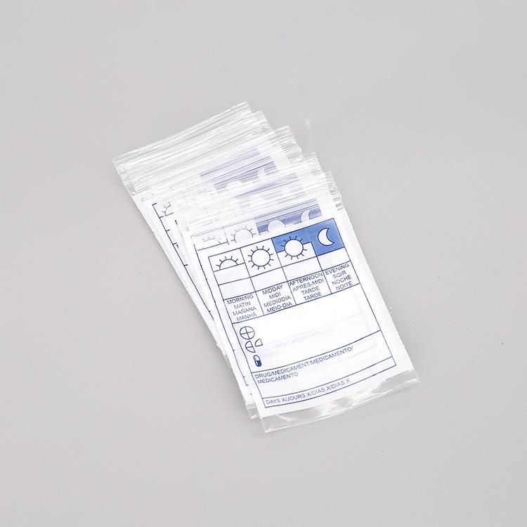 Small Clear Mini Plastic Poly Grip Jewellery Food Sample Specimen Medicine Pill Tablet Self Seal Resealable Zip Lock Ziplock Zipper Bags