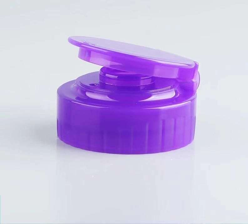 38mm Plastic Bottle Cap Flip Top Cap with Silicone Valve